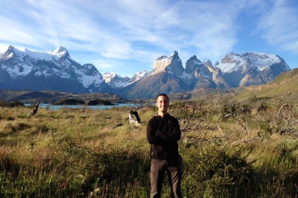 Happy to be in Torres del paine National Park, Chilean Patagonia, 2017