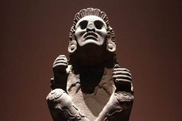 Xōchipilli is the god of art, dance, flowers, and song in Aztec mythology