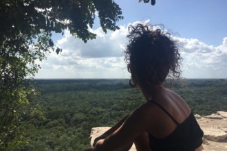 Exploring Cobá Ruins
