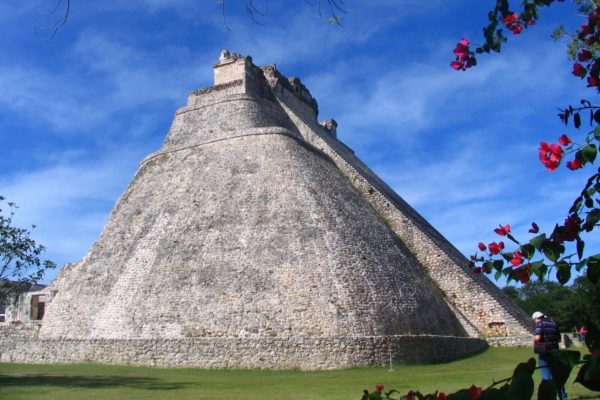 Main Pyramid at Uxmal Archaeological Site