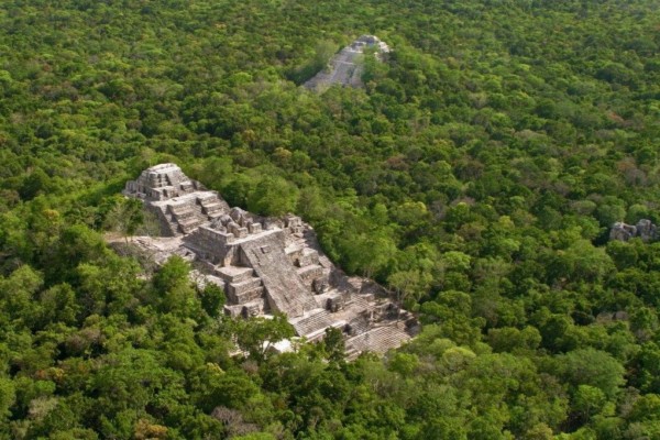 Calakmul, Archeological Site in the Jungle of Campeche