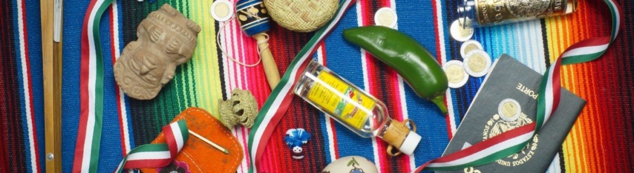 Mexican travel background