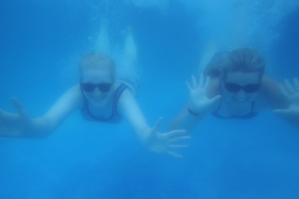 Diving in the Caribbean Sea