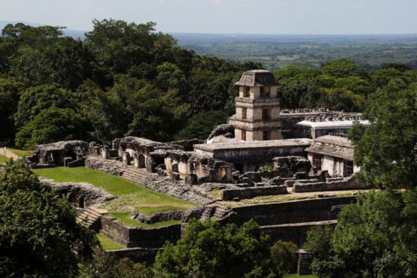 "El Observatorio" at Palenque Archaeological Site