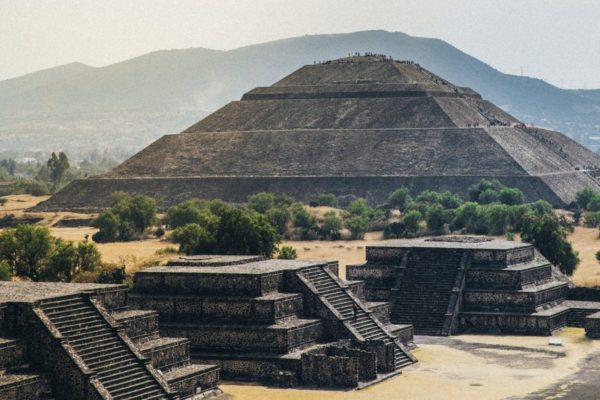 Main Pyramid of Teotihuacán Archeological Site