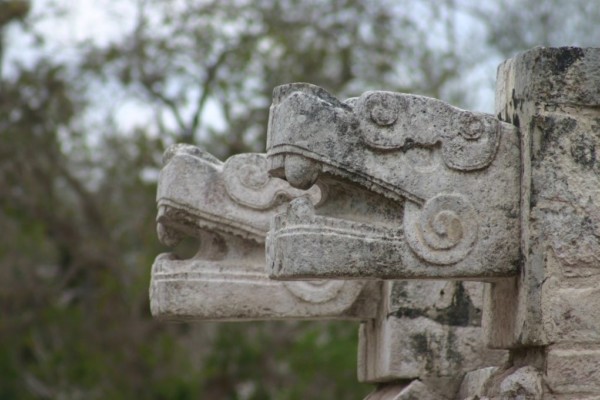 Mayan Stone carvings, Kukulkan