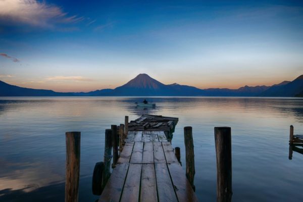 The peer at Atitlán Lake