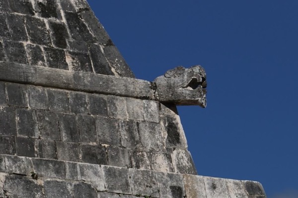 Mayan stone carvings