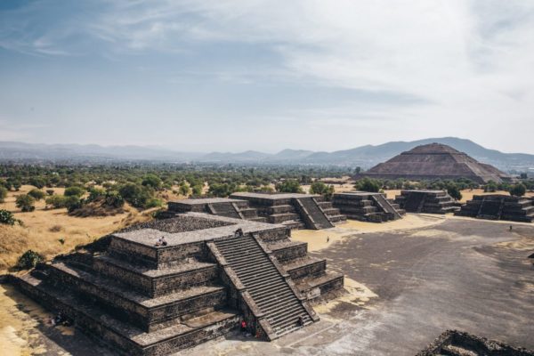 The Moon Square in Teotihuacán