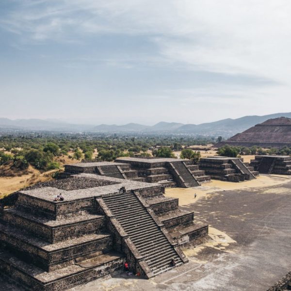 The Moon Square in Teotihuacán