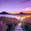 Purple sunset, Guatemala