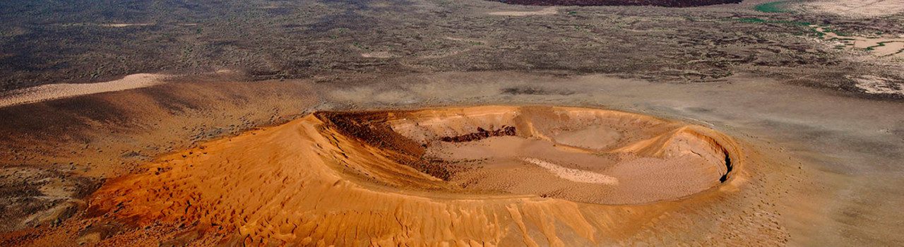 Lupita Overland: Crater Close to Museum Schuk Toak