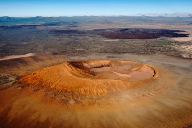 Crater Close to Museum Schuk Toak