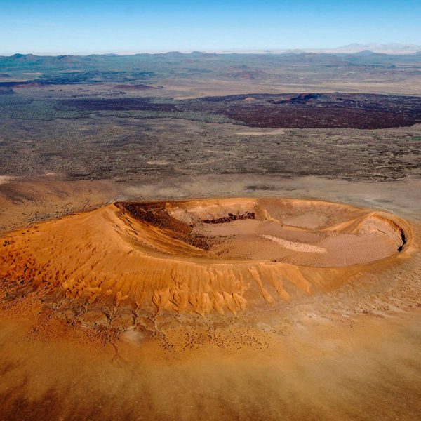 Lupita Overland: Crater Close to Museum Schuk Toak