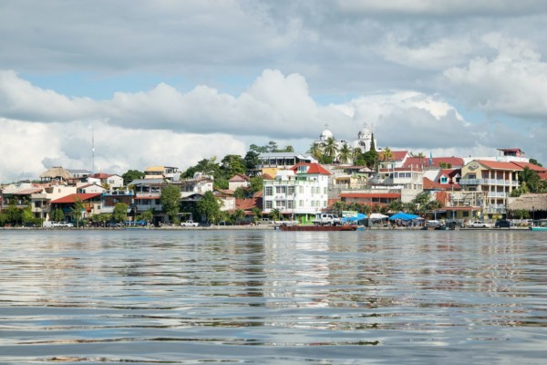 Flores island at Petén Lake