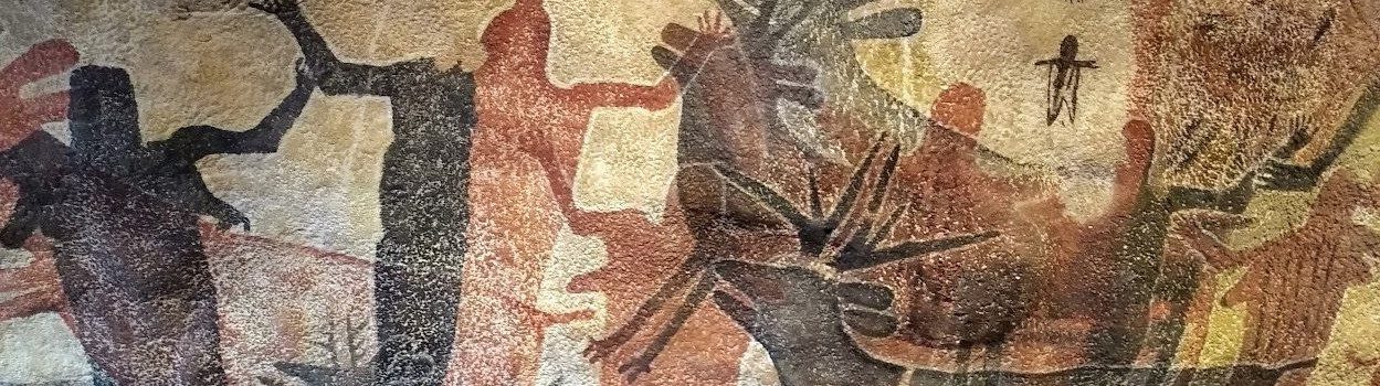 Lupita Overland: Cave paintings at Baja California