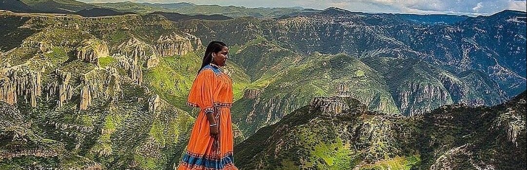 Raramuri woman at the Copper Canyon