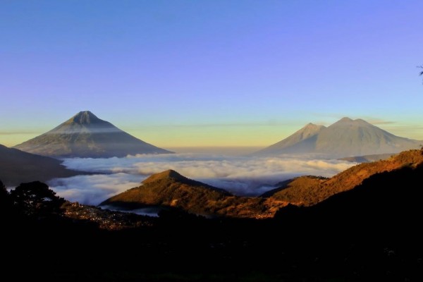 Volcanoes at Guatemala