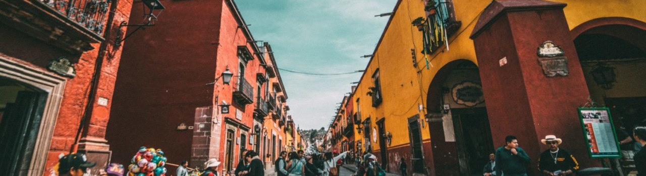 Streets at San Miguel de Allende