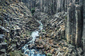 Basaltic Prisms view