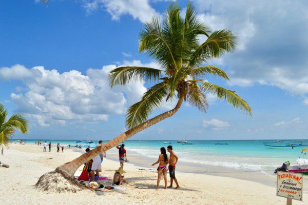 Paradise Beach at Quintana Roo State