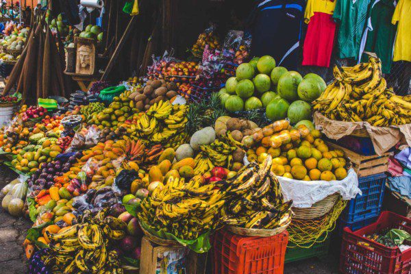 Fruits at the market