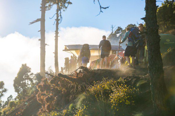 Trekking at Acatenango Volcano