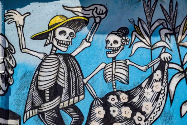 Day of the Dead, Urban art