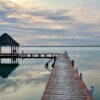 Sailing tour at Bacalar Lagoon