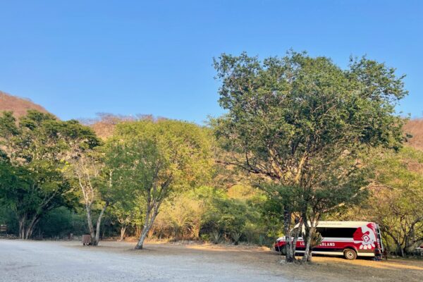 Lupita at El Chiflón Waterfalls