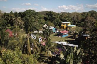 Belize, Lower Dover Campsite