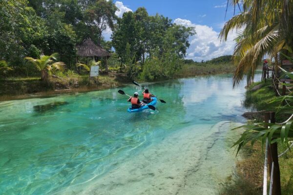 Quintana Roo, Bacalar, Rápidos, Kayak