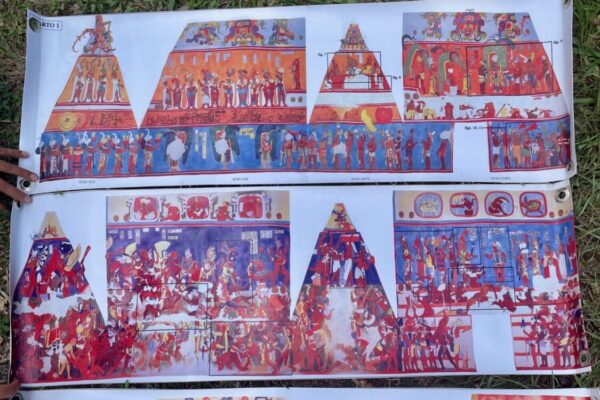 Murals of Bonampak Archeological Site