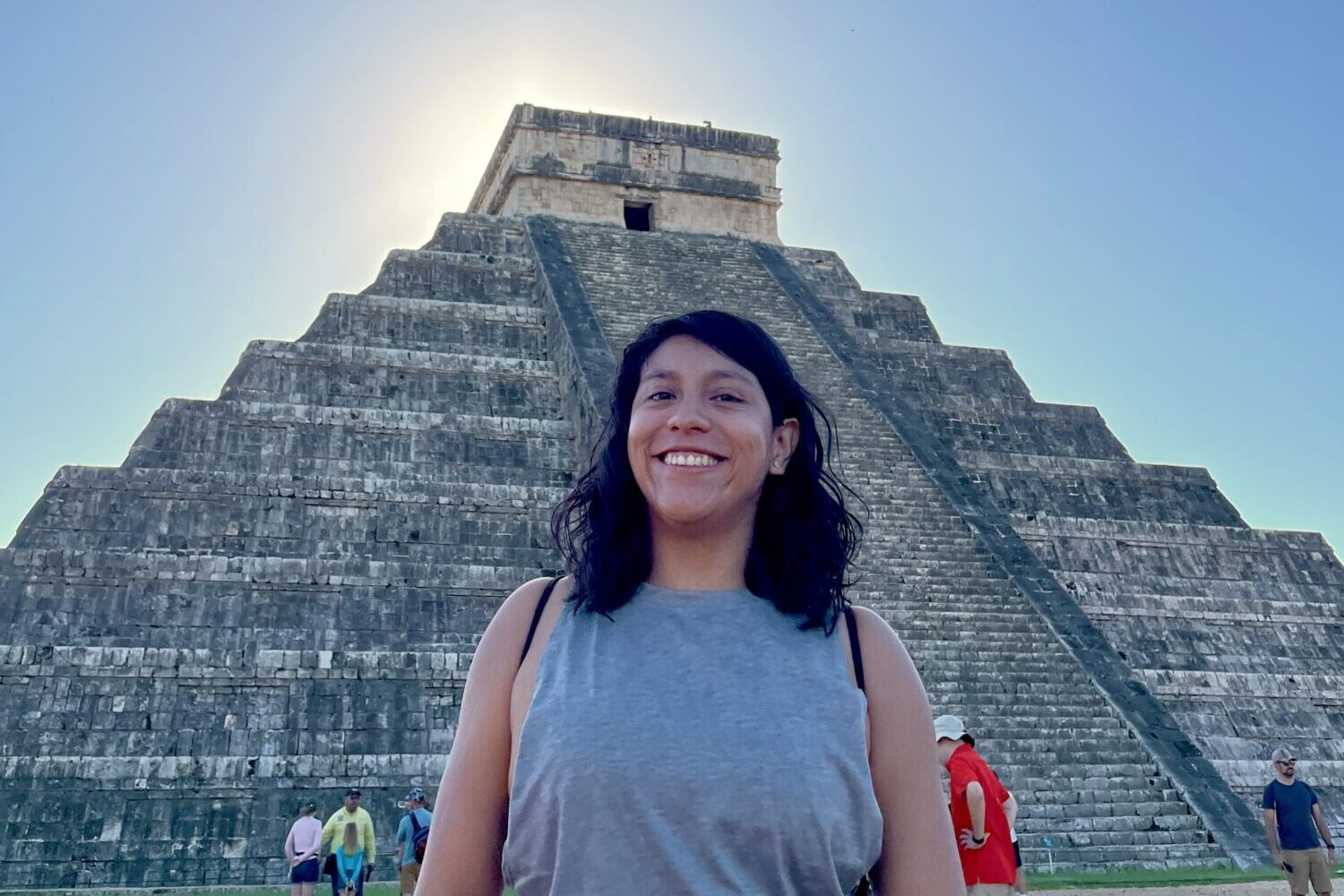 Alina at Chichen Itzá